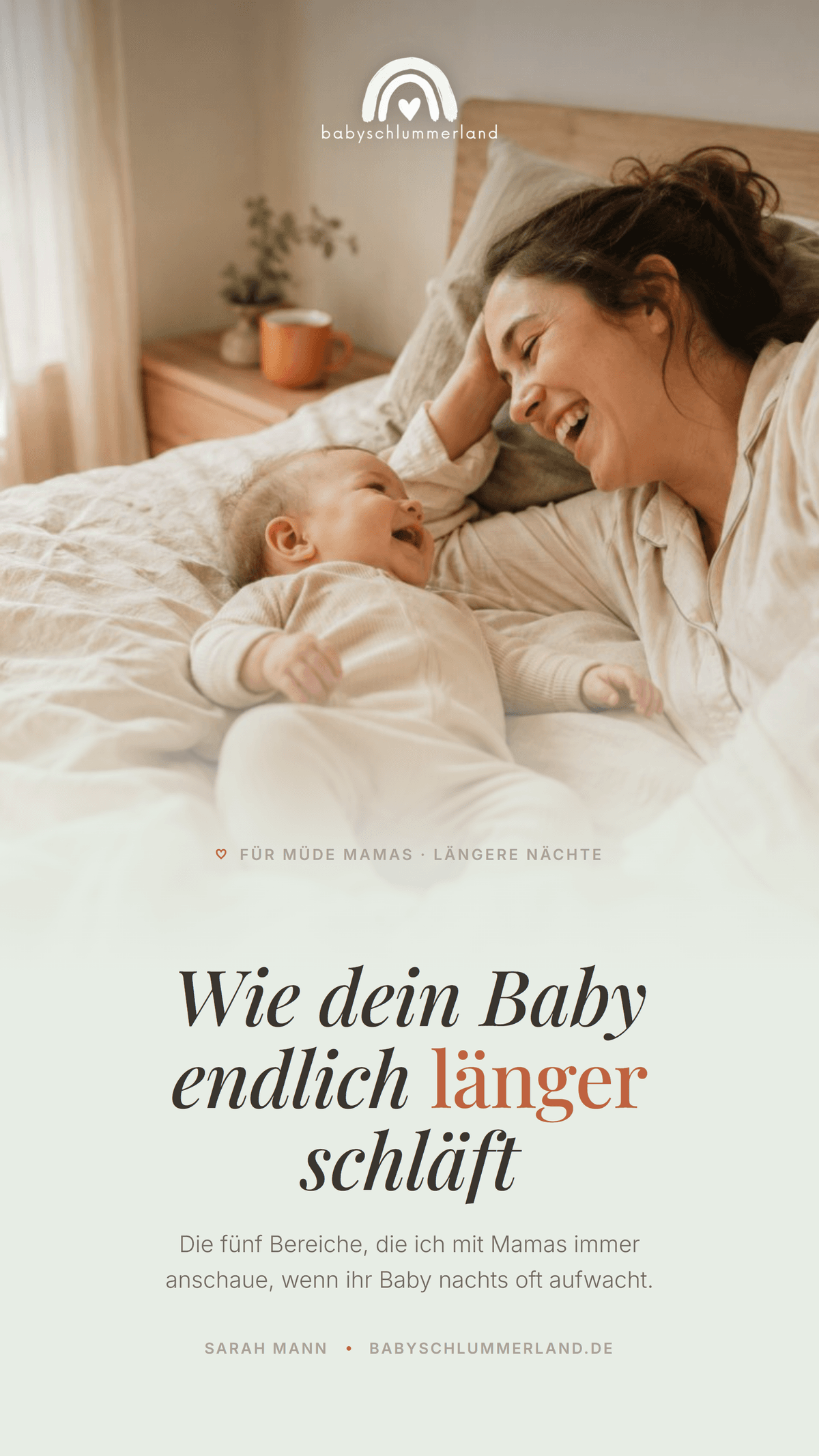 PDF-Guide Wie dein Baby länger schläft