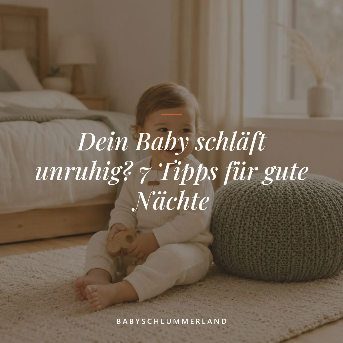 Dein Baby schläft unruhig? 7 Tipps für gute Nächte